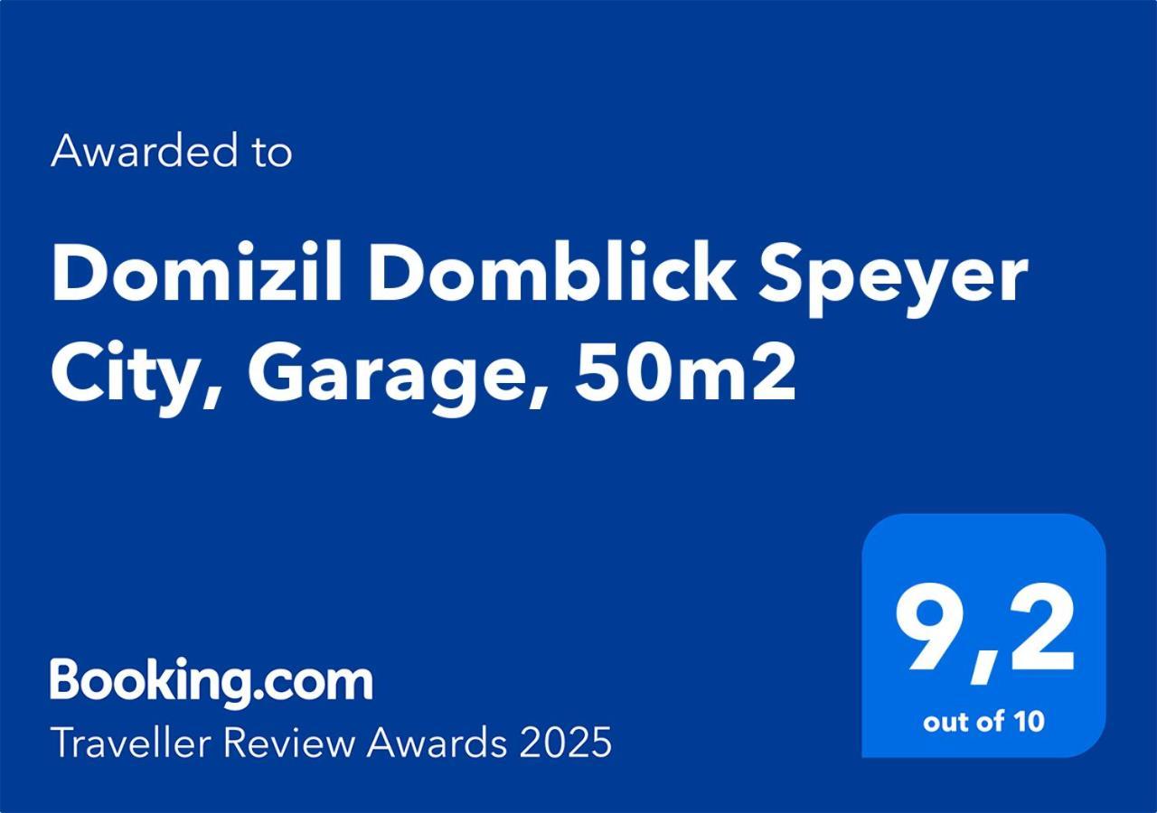 Domizil Domblick Speyer City, Garage, 50m2 - 2G ohne Testpflicht Exterior foto
